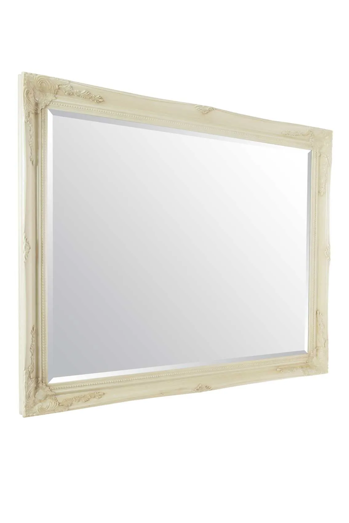 MirrorOutlet Buxton Ivory Large Leaner Mirror 140 x 109 CM in Beige 6