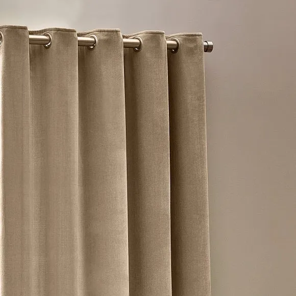 Yard Chenille Eyelet Curtains 1