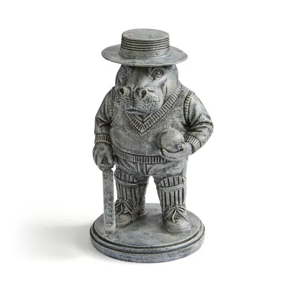 Alan the Sporty Hippo Resin Ornament 3