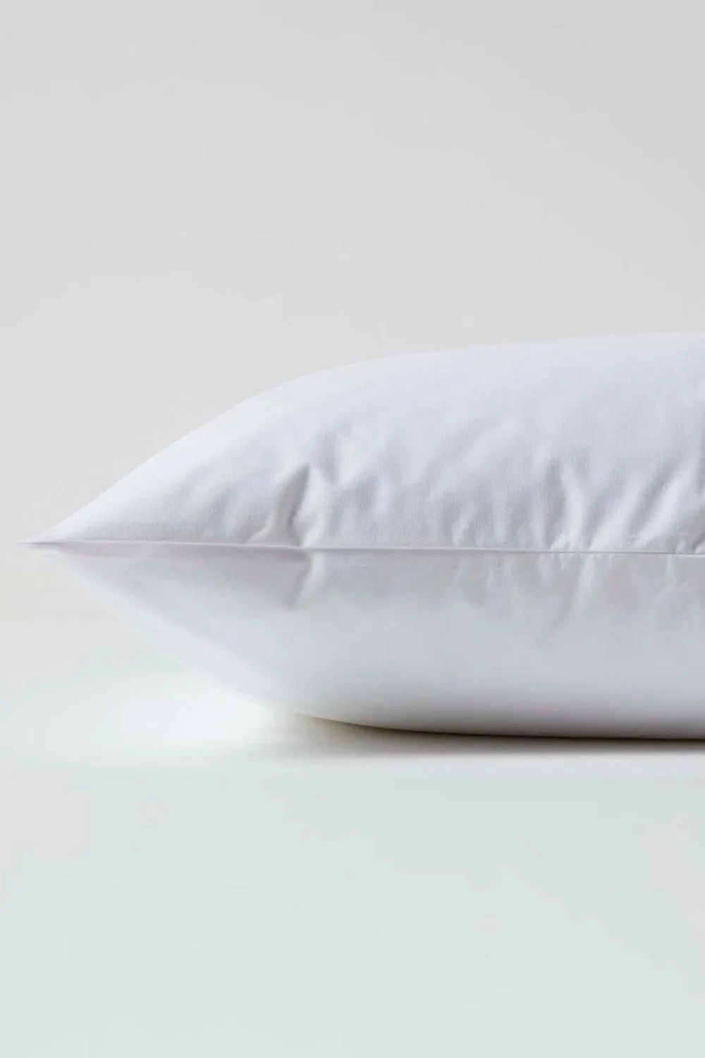 Homescapes Waterproof Pillow Protectors 80 x 80 cm, Pack of 4 in White 3