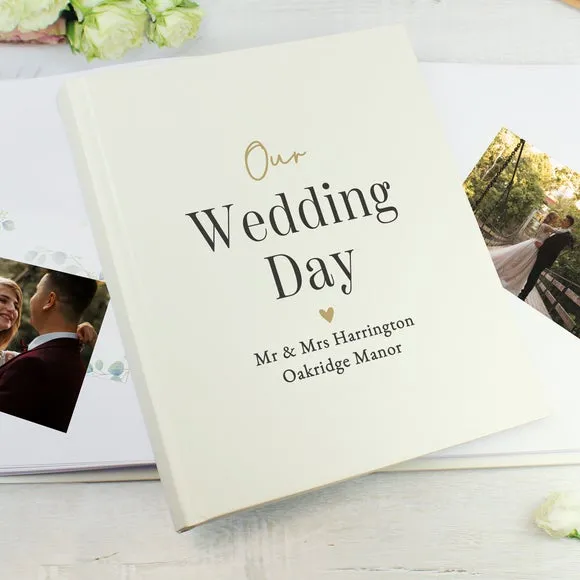 Personalised Traditional Wedding Photo Album 2