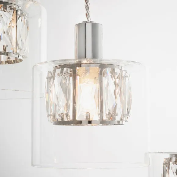 Vogue Armory Drop 12 Light Cluster Ceiling Light 5