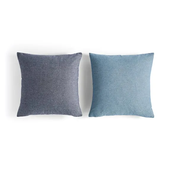 Set of 2 Square Cushion Covers 2