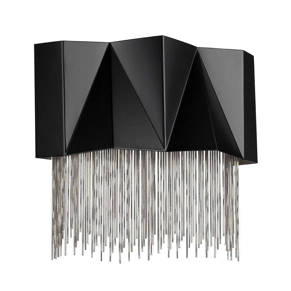 Netlighting Zuma 3 Light Wall Light Satin Black Silver G9
