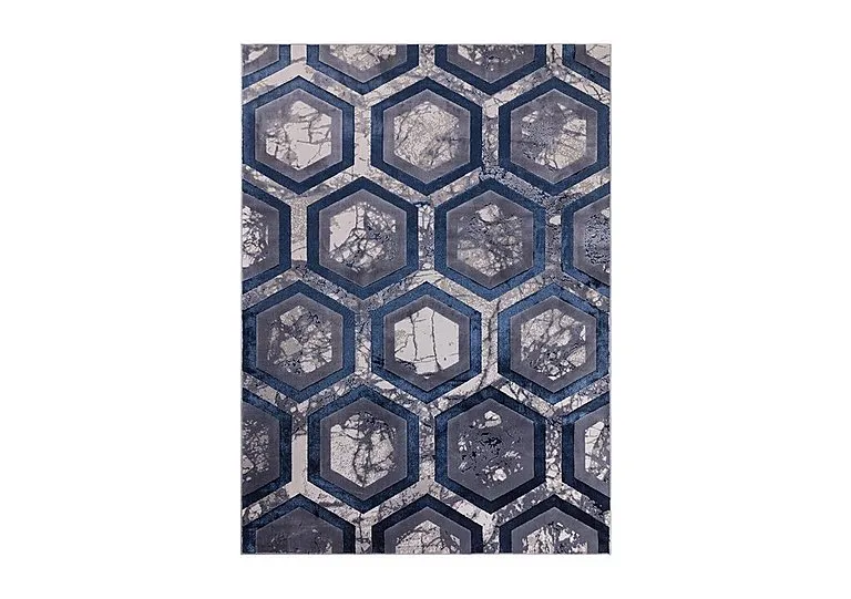 Arela Hexagon Rug - 120cm-x-170cm