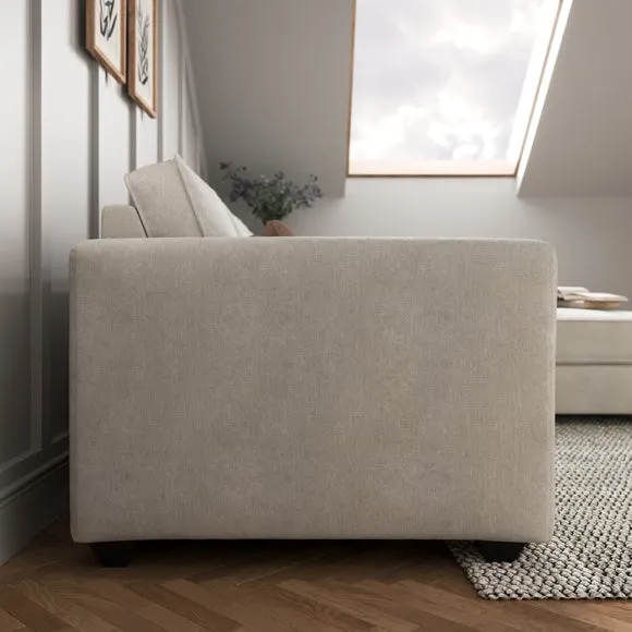 Claude Tonal Chenille Corner Chaise Sofa 4
