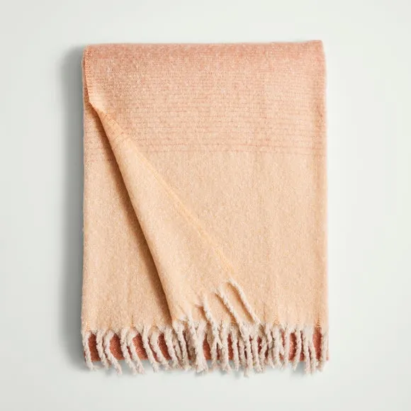 Ombre Mohair Throw Blanket 130x180cm 4