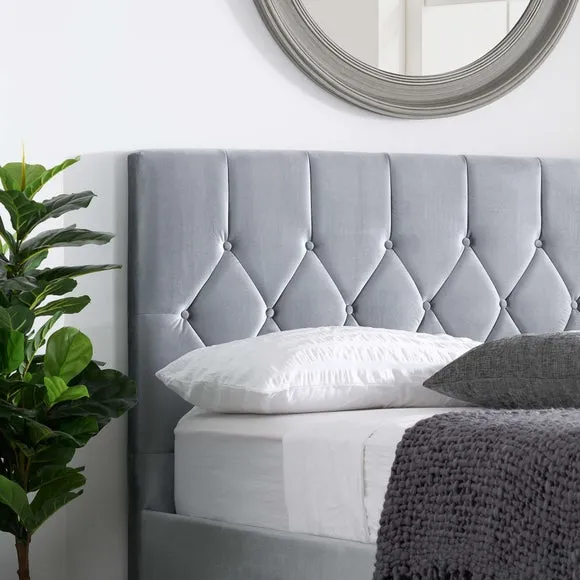 Loxley Velvet Bed Frame 2