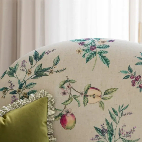 Petit Botanical Orchard Print Occasional Armchair 4