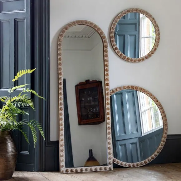 Cedar and Sage Lio Round Wall Mirror 6