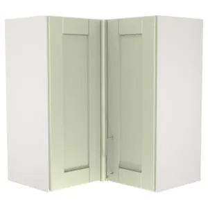 Wickes Ohio Sage L-Shape Corner Wall Unit - 625mm