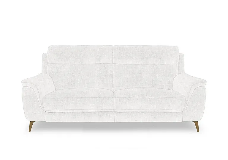 Eclipse Fabric 3 Seater Sofa - Frost