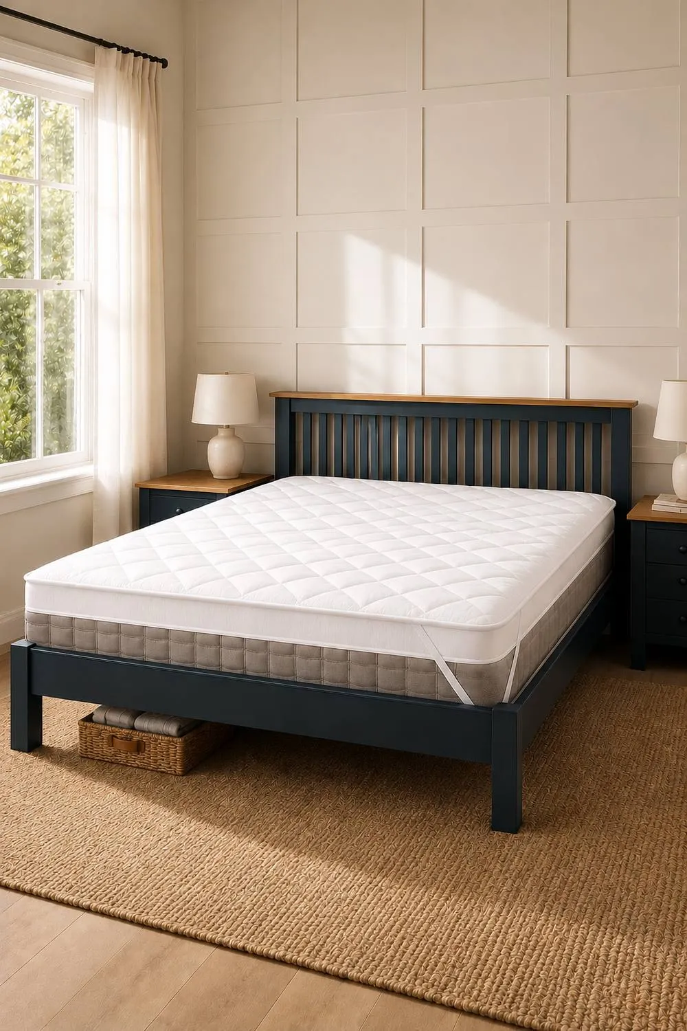 Neo Extra Thick 10CM Deep Luxury Mattress Topper in White