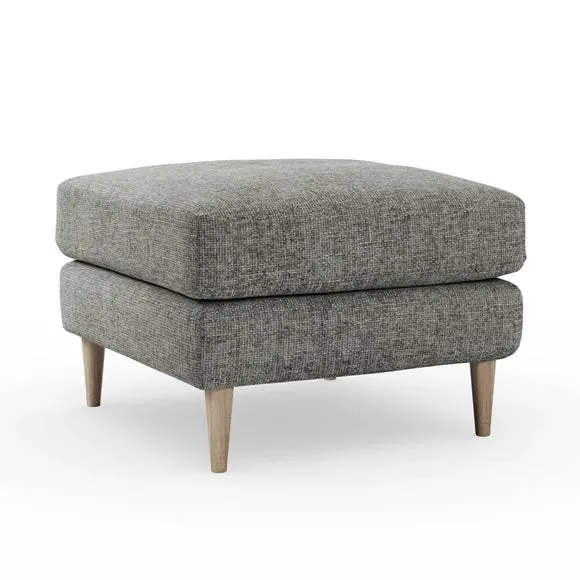 Sven Chunky Chenille Footstool 6