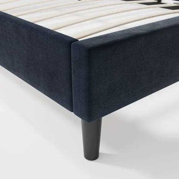 Alara Pleated Velvet Bed Frame 6