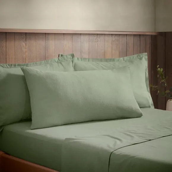 Soft & Cosy Luxury 100% Brushed Cotton Duvet Cover & Pillowcase Set 4