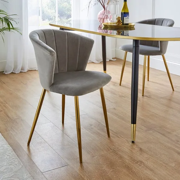 Kendall Dining Chair, Velvet 2