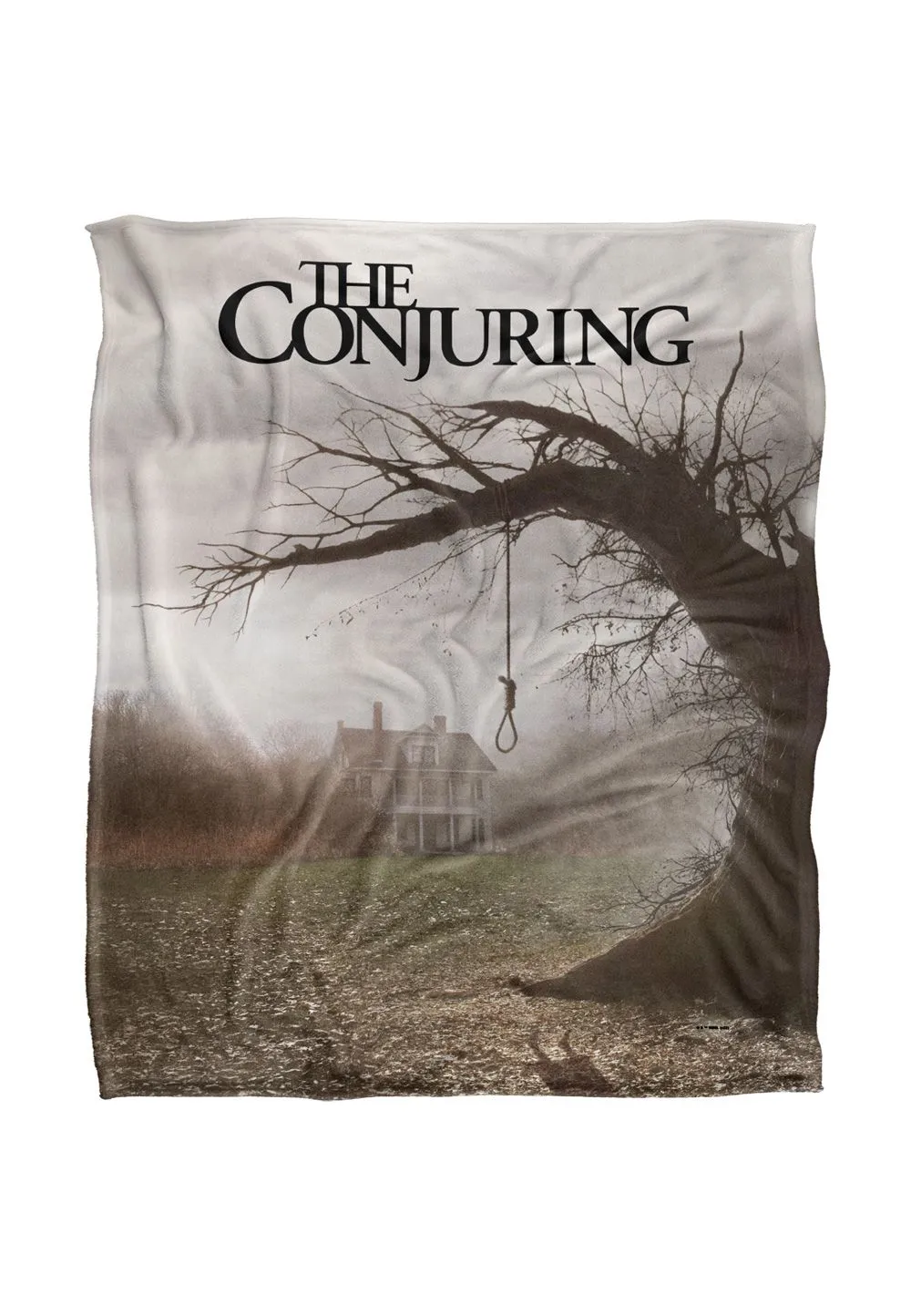 The Conjuring Blanket, 152x127 cm Poster Silky Touch Super Soft Throw Blanket in White