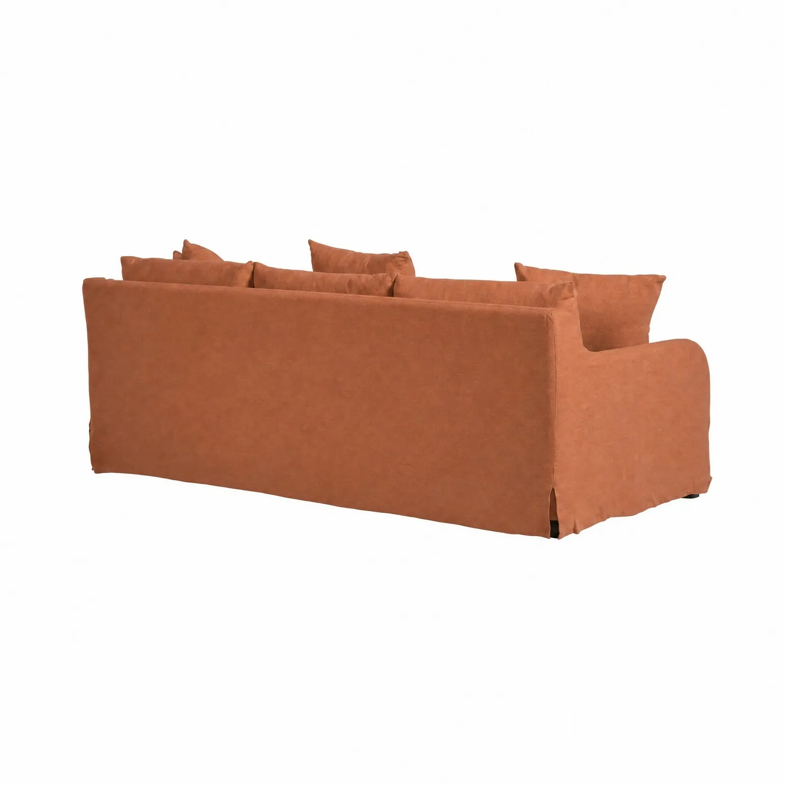 Charlbury 3 Seater Sofa, Orange Fabric | Barker & Stonehouse 3