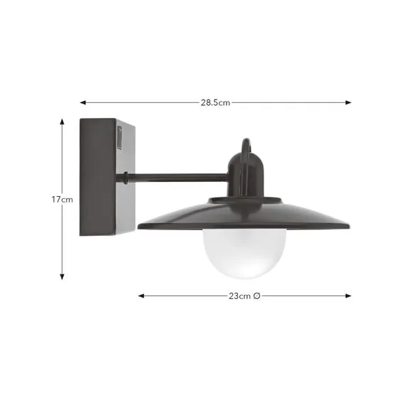 FlexiCell Troy Rechargeable LED Outdoor Wall Light 5