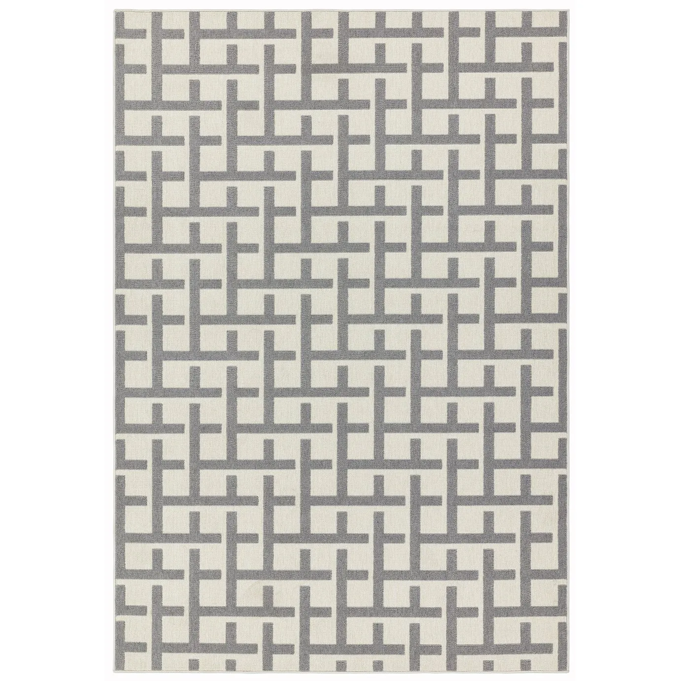 Asiatic Antibes In & Outdoor Rectangle Rug -120x170cm - Grey