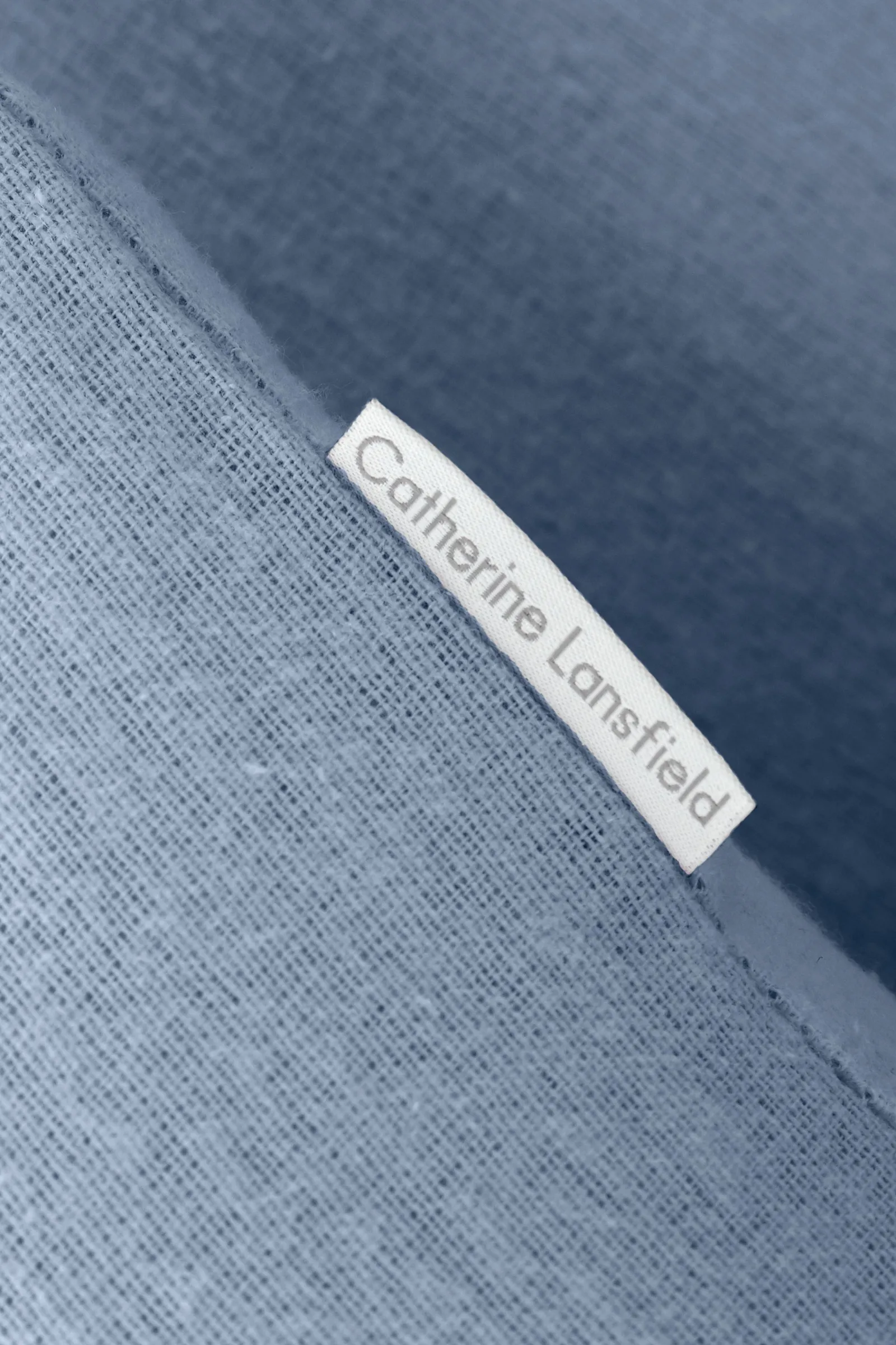 Catherine Lansfield 'Brushed Cotton' Duvet Cover Set in Light Blue 3