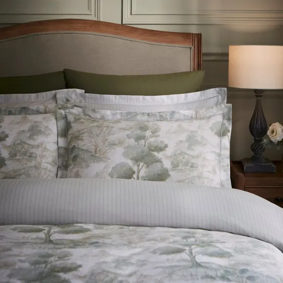 Dorma Glenmore 100% Cotton Sateen Duvet Cover & Pillowcase Set 4