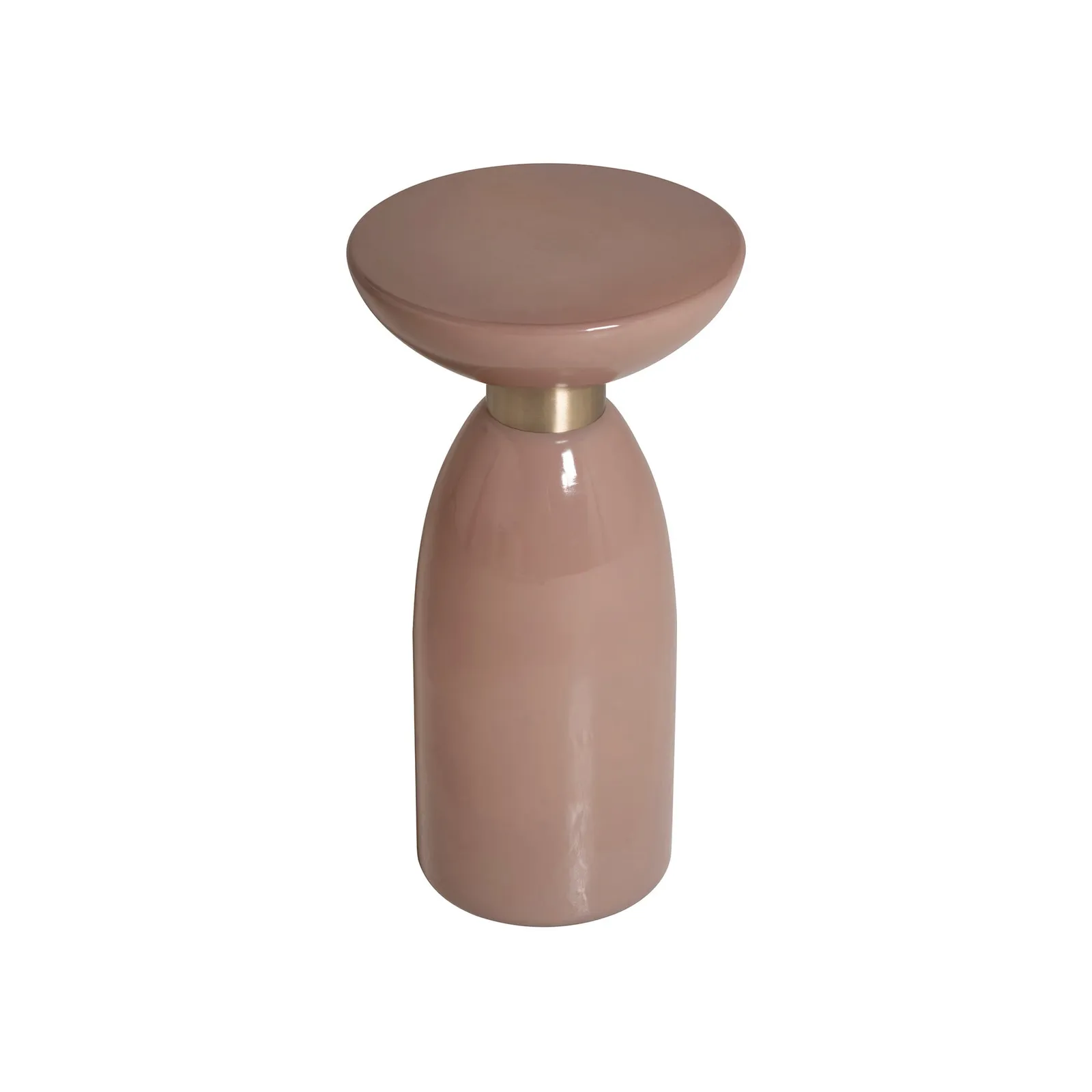 Visconti Lamp Table 30.5X30.5X56.5 Cm, Round, Pink Glass | Barker & Stonehouse 3
