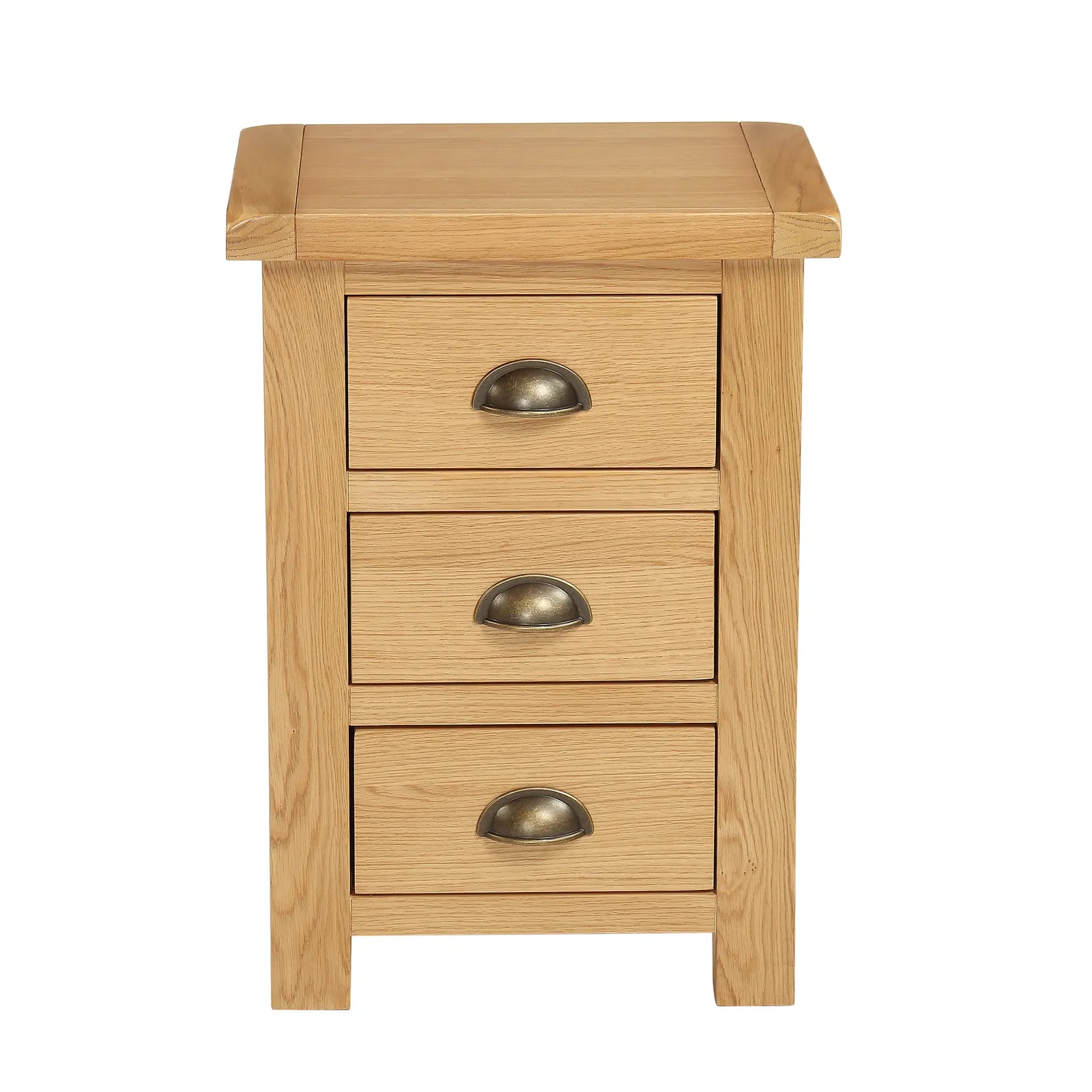 Sherbourne Oak Bedside Table Brown