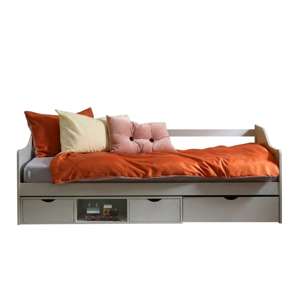 Nöa and Nani Noa & Nani Hove Day Bed with Oda Pull-Out Storage Drawers in Grey 4