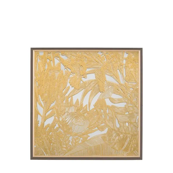 Cedar and Sage Bird Study 1 Framed Canvas 4