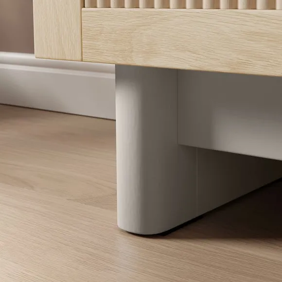 Maeva 6 Drawer Chest, Light Oak Effect 5
