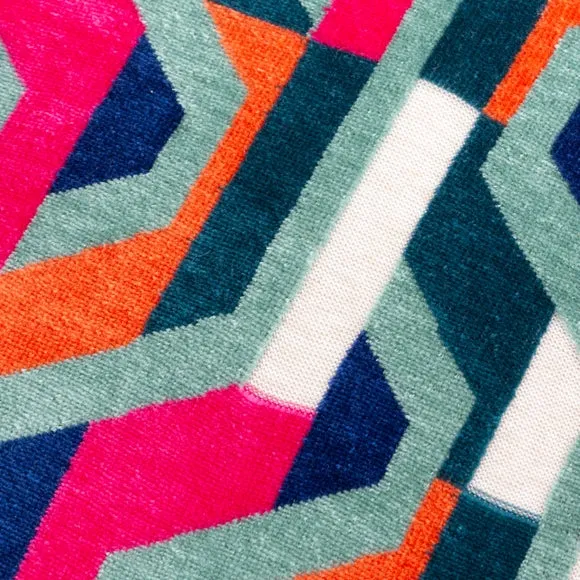 Furn. Metro Prism Velvet Square Cushion 2
