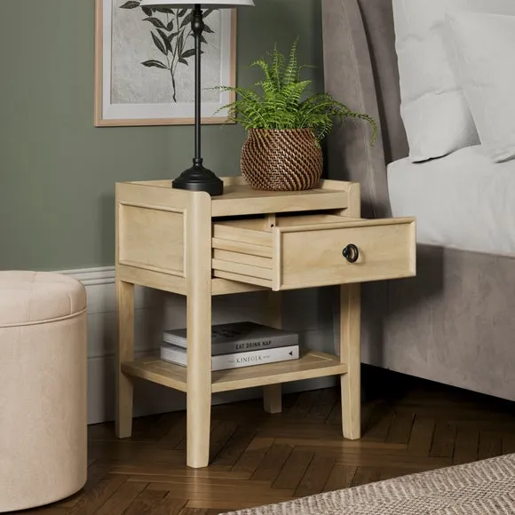 Portland 1 Drawer Bedside Table 2