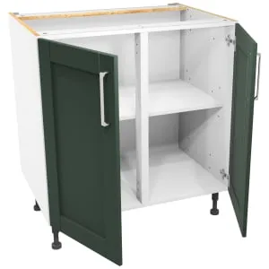 Wickes Ohio Forest Green Shaker Base Unit - 800mm 2