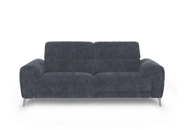 Vino Fabric 3 Seater Power Recliner Sofa with Power Headrests and Heated Seats