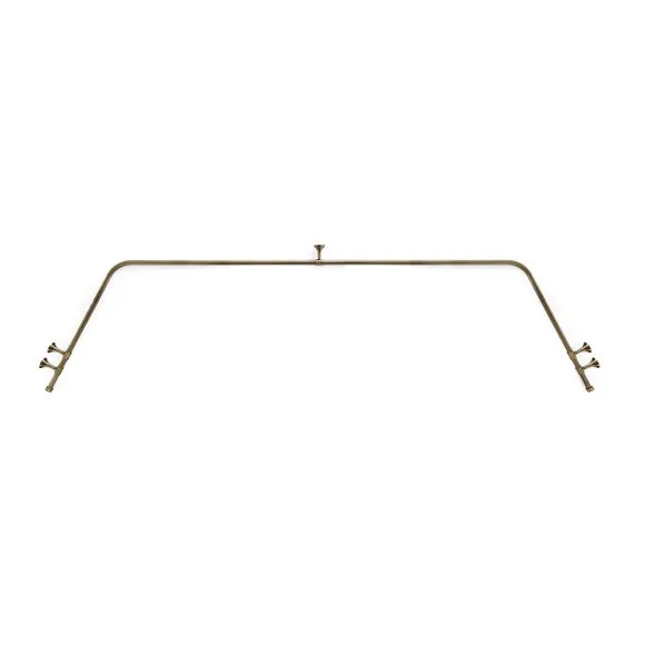 Trinity Metal Bay Curtain Pole 3