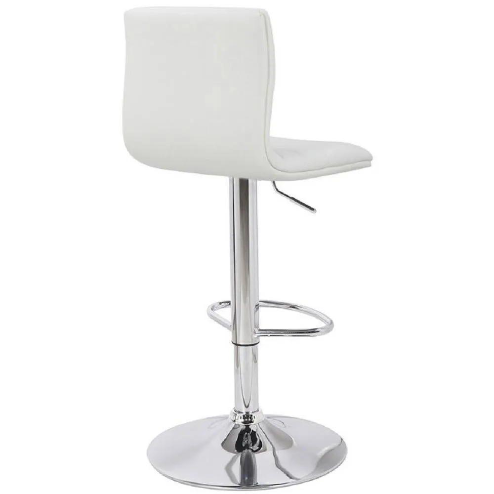 netfurniture Crains white breakfast bar stool height adjustable 5