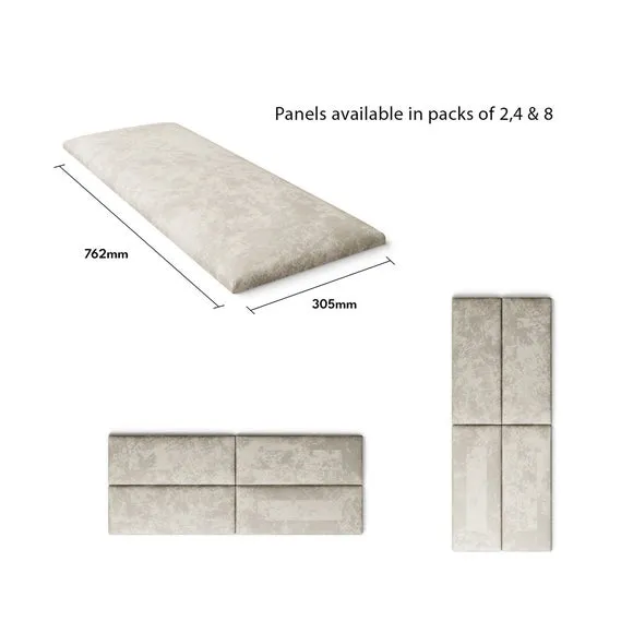 Aspire EasyMount Mirazzi Velvet Upholstered Wall Panels 5