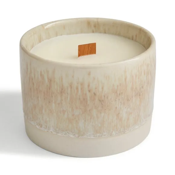 Churchgate Vanilla and Sandalwood Crackle Candle 4