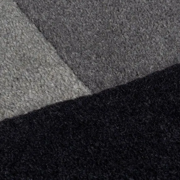 Collage Modern Cut-Out Wool Rug 2