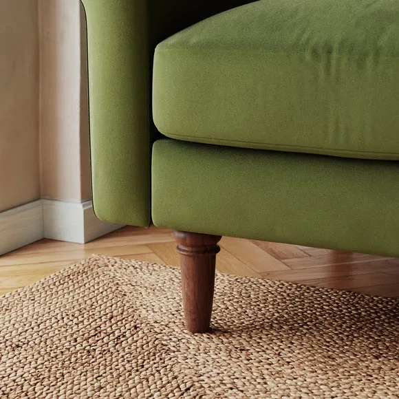 Maeve Velvet Compact Armchair 5