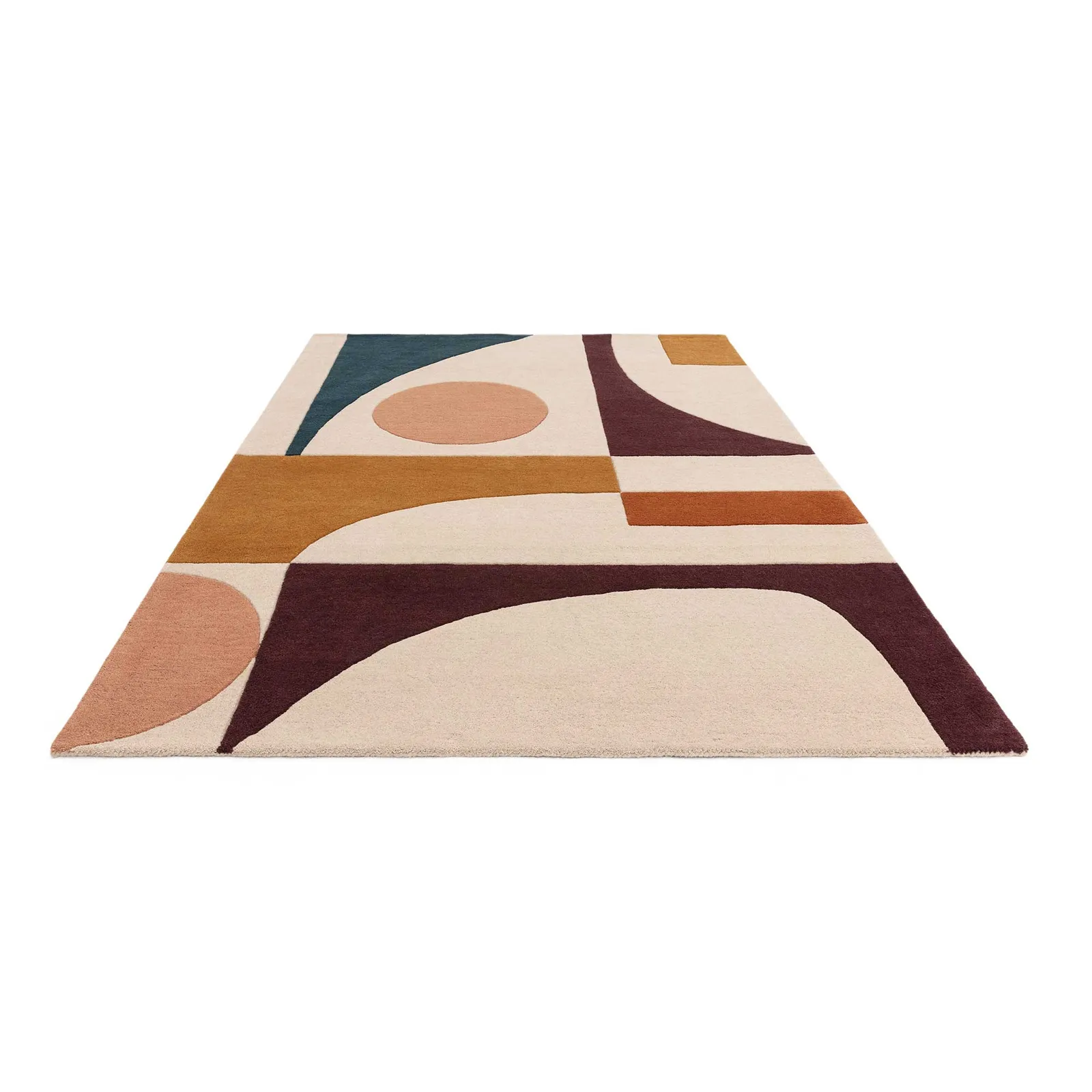 Formation 160X230Cm Rug Amber, Square Wool | Barker & Stonehouse 3