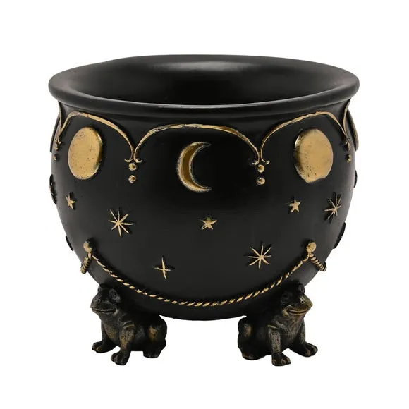 Hocus Pocus Cauldron with Frog Feet Ornament 2