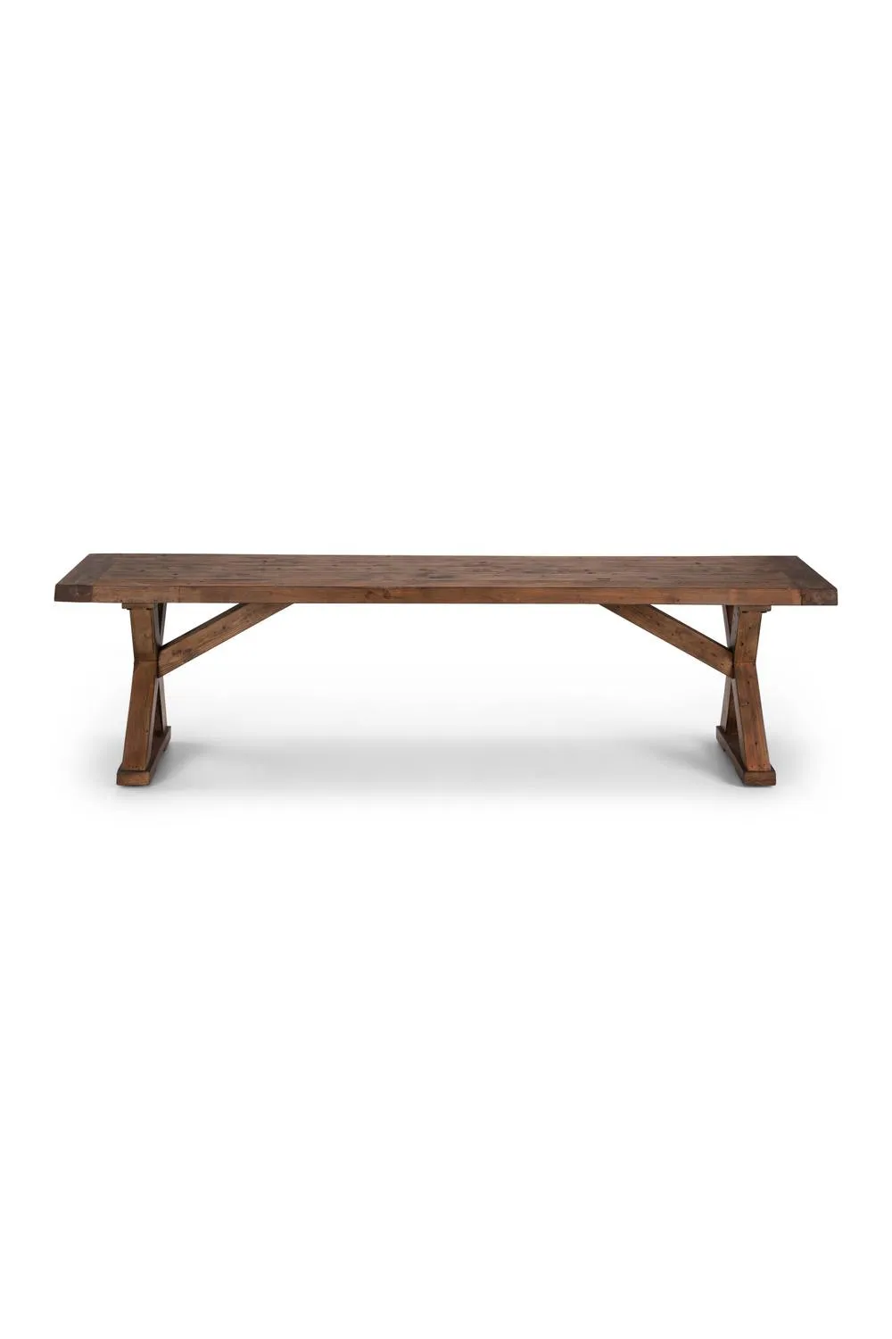 Julian Bowen Chatsworth 2 Seater Dining Bench in Dark Brown 4