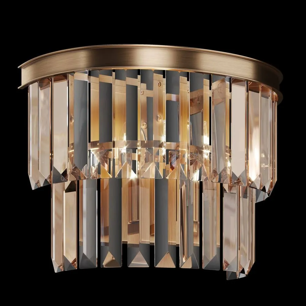 Netlighting Maytoni Revero Classic Wall Lamp Gold E14 2
