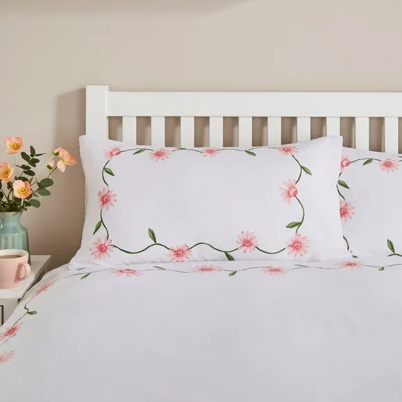 Celeste Floral Polycotton Duvet Cover & Pillowcase Set 5