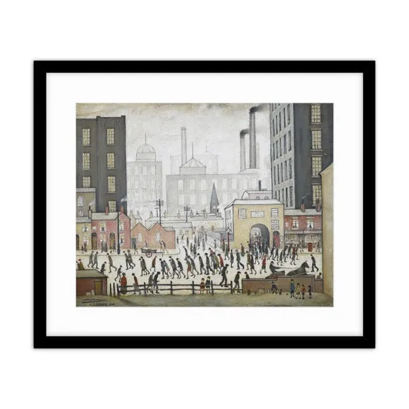 Coming From The Mill 1930 Lowry Framed Print 2