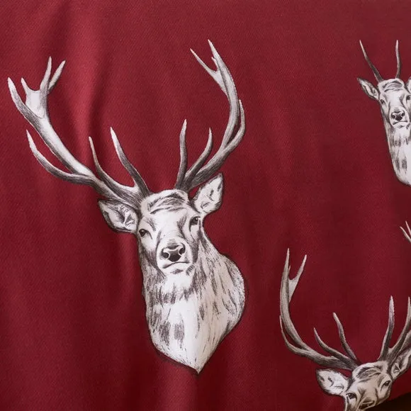 Catherine Lansfield Munro Stag Eyelet Curtains 3