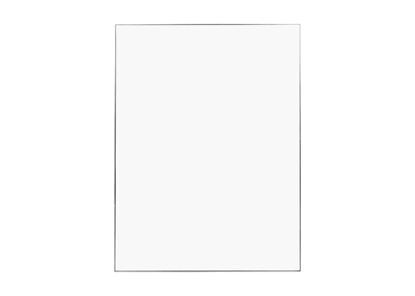 Heal's Fine Edge Mirror Rectangle 100x75cm Silver 1